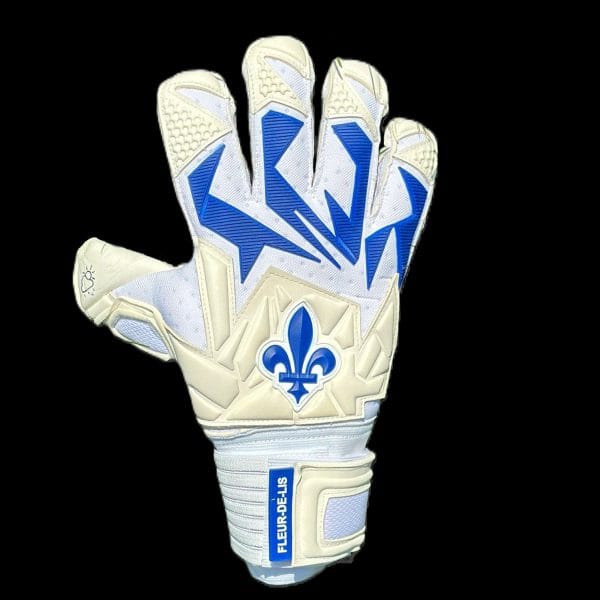 Fleur De Lis GK Nova Pro OG University Blue Trim Glove View